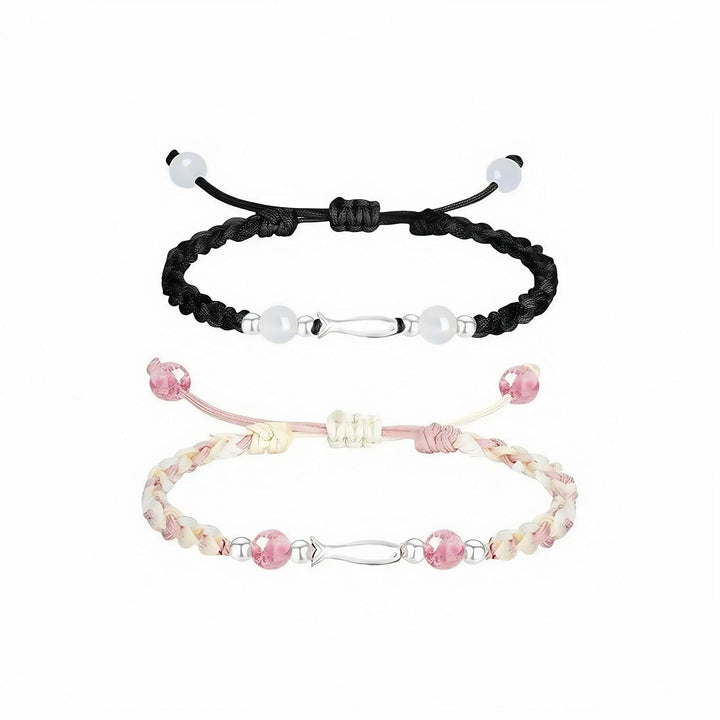 Adjustable Braided Bead Bracelet Kalsten