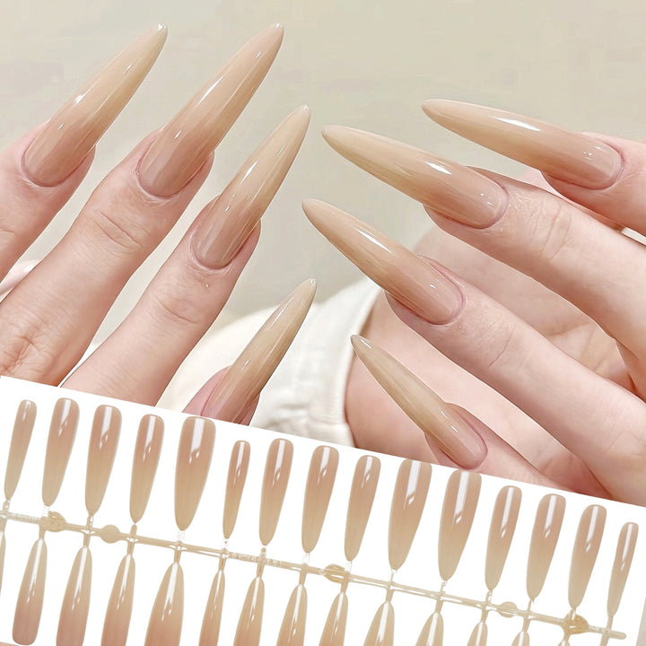 Premium Long-Lasting Almond-Shaped Press-On Nails