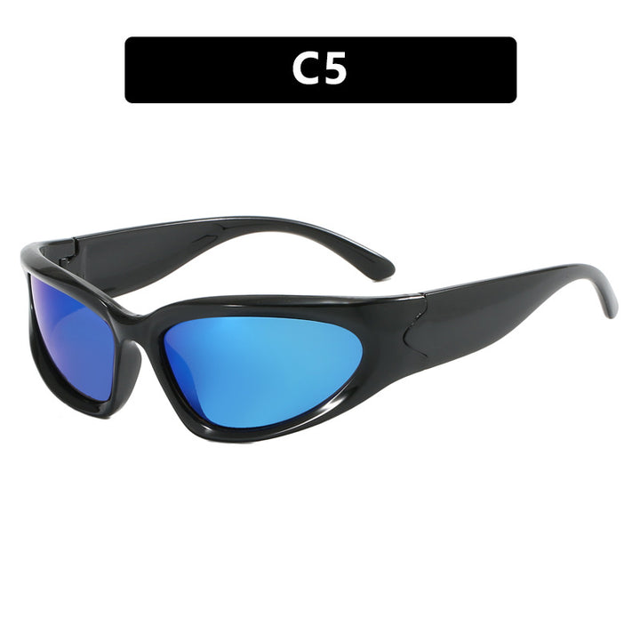 Women sporty sunglasses with ergonomic design and protective UV filter Kalsten
