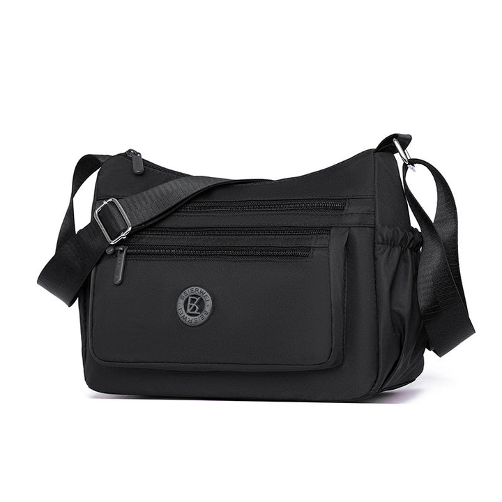 Versatile Multi-Compartment Shoulder Bag