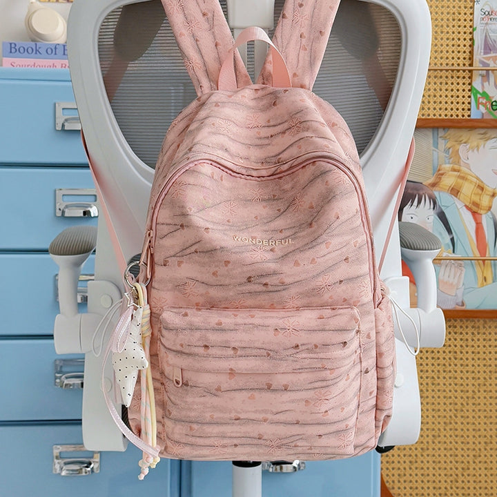 Stylish Heart Pattern Backpack Kalsten