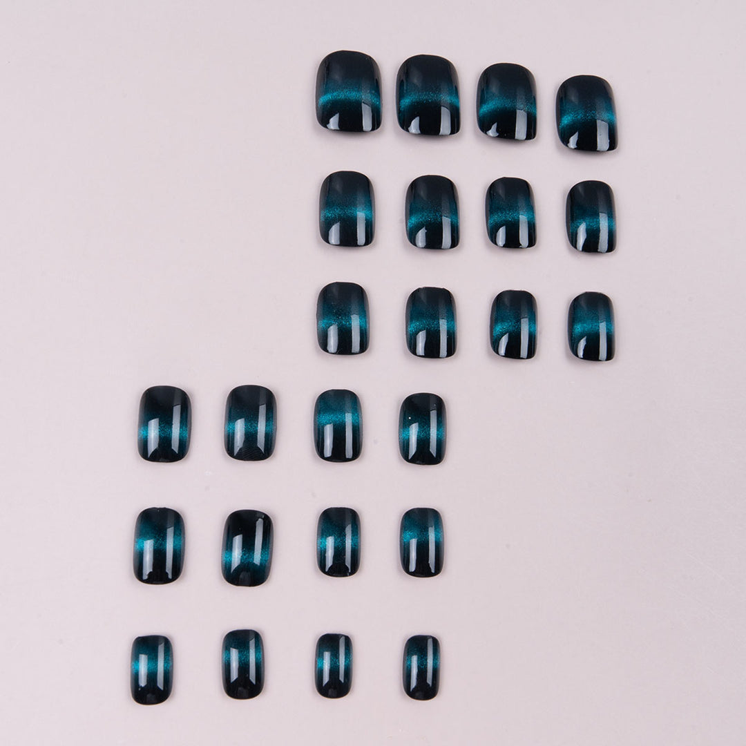 Artistic Gradient Press-On Nails