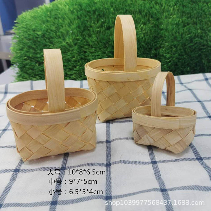 Decorative Mini Woven Gift Basket Kalsten