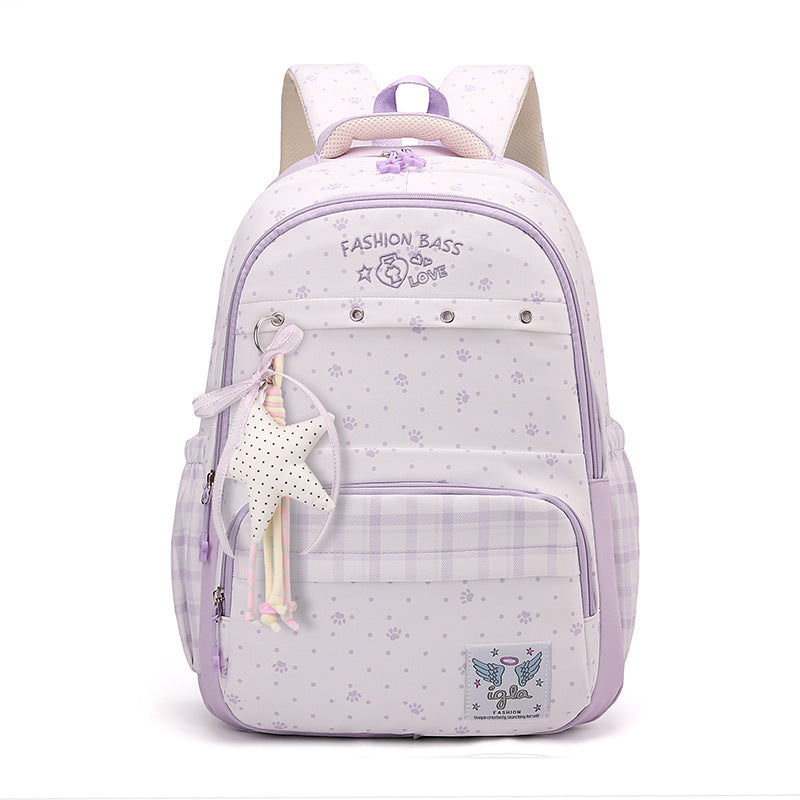 Decorative Floral Print Backpack Kalsten