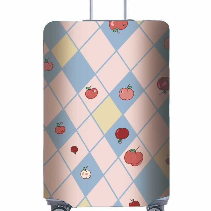 Women's Hard Shell Suitcase with Modern Geometric Design Kalsten