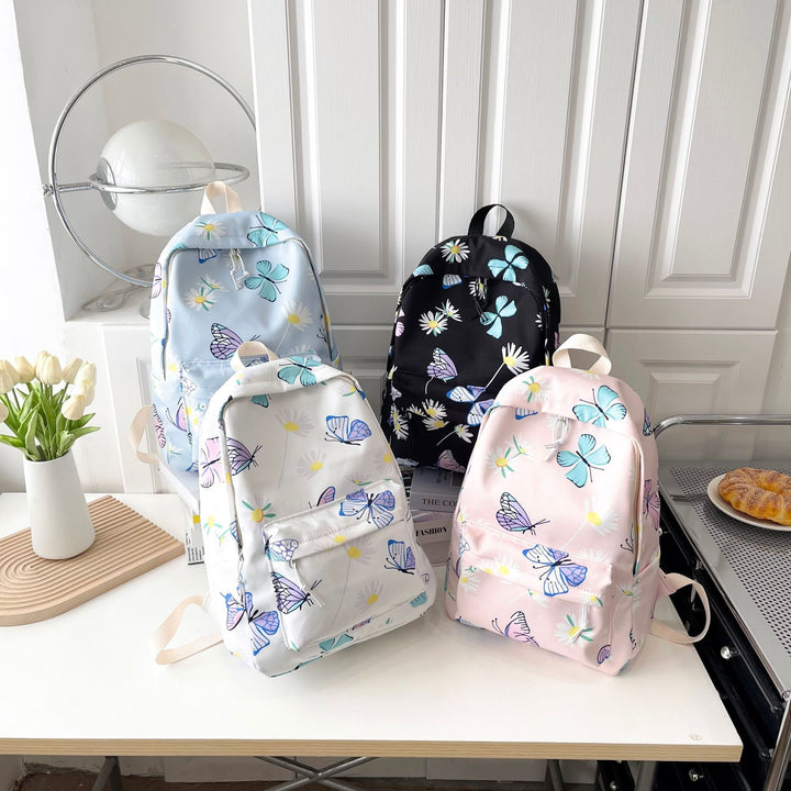 Floral Patterned Everyday Backpack Kalsten