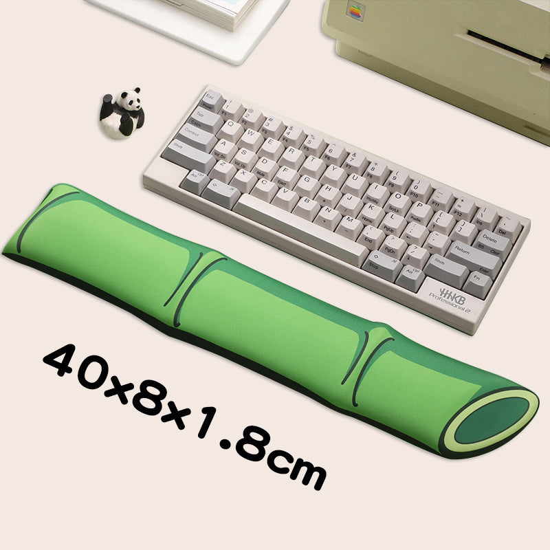 Cute Panda-Themed Mouse Wrist Rest
