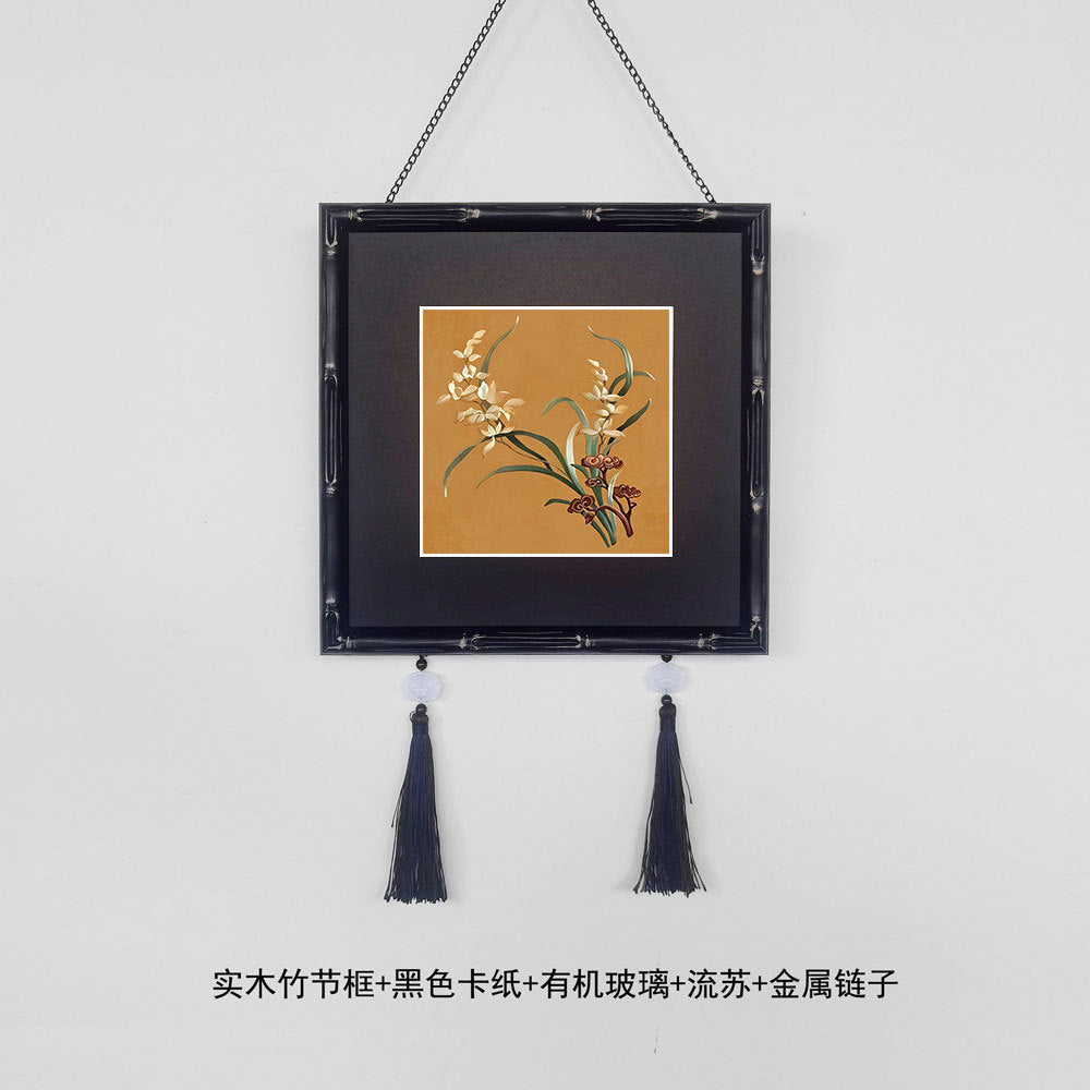 Decorated Painted Flower Art