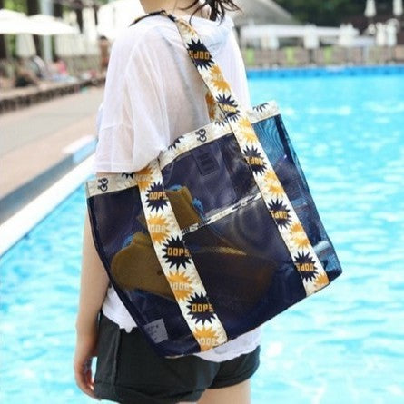 Mesh Beach Tote Bag Kalsten