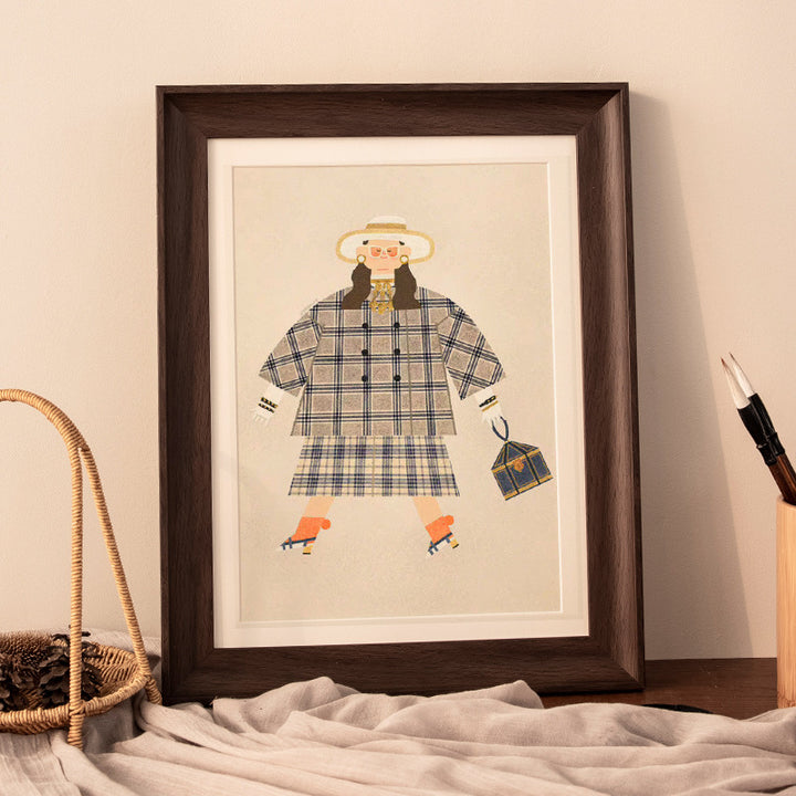 Decorative Pumpkin Artwork Frame