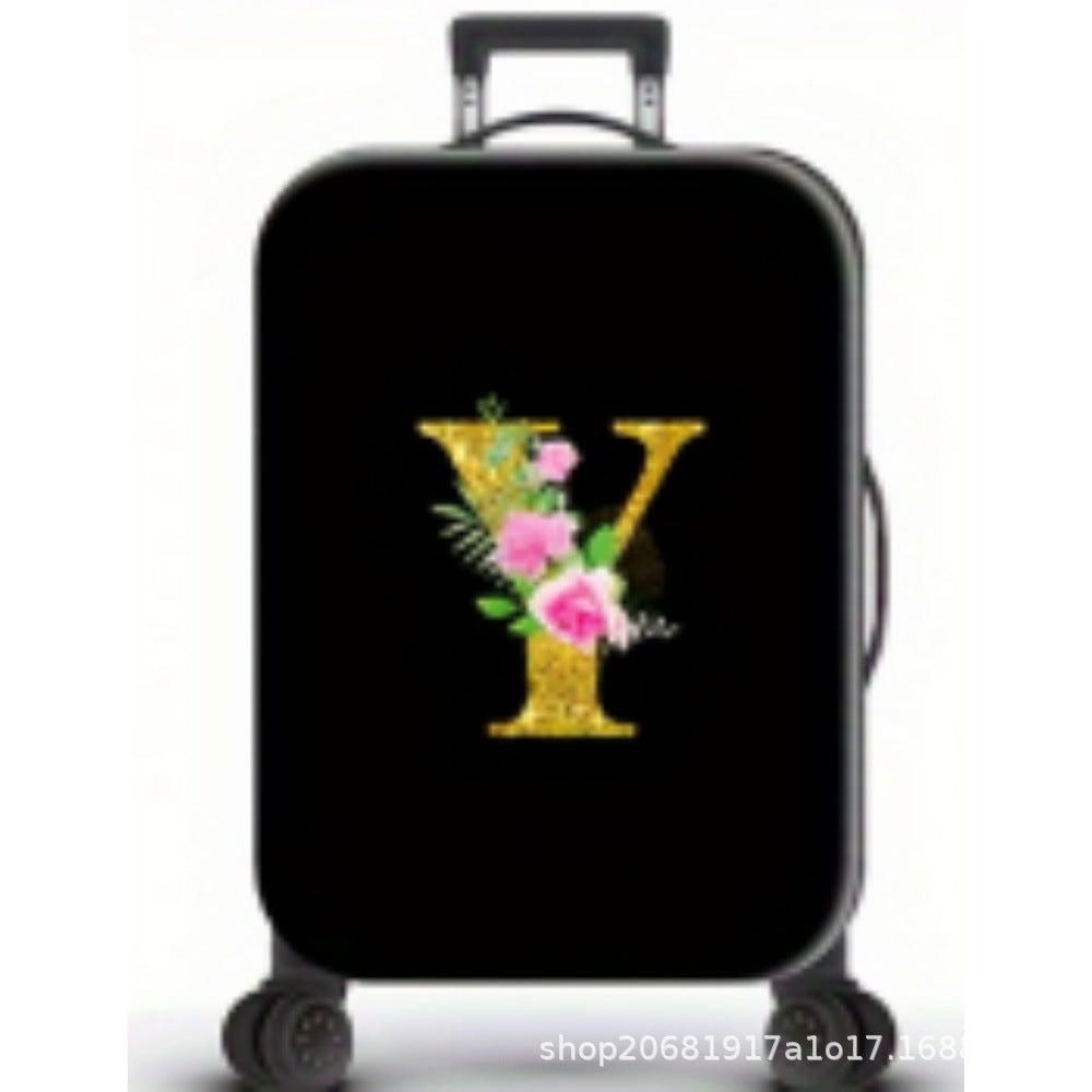 Women Hard Shell Suitcase with High-Quality Floral Design Kalsten