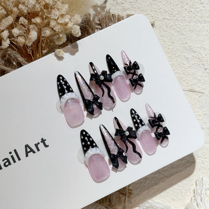 Decorative Artistic Press-On Nail Set