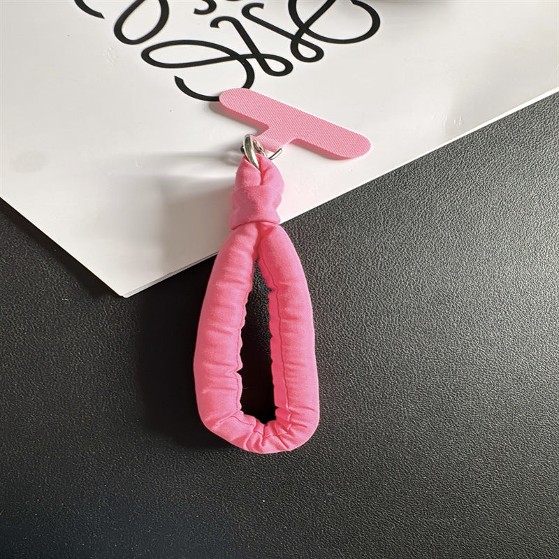 Decorative Soft Fabric Keychain Holder Kalsten
