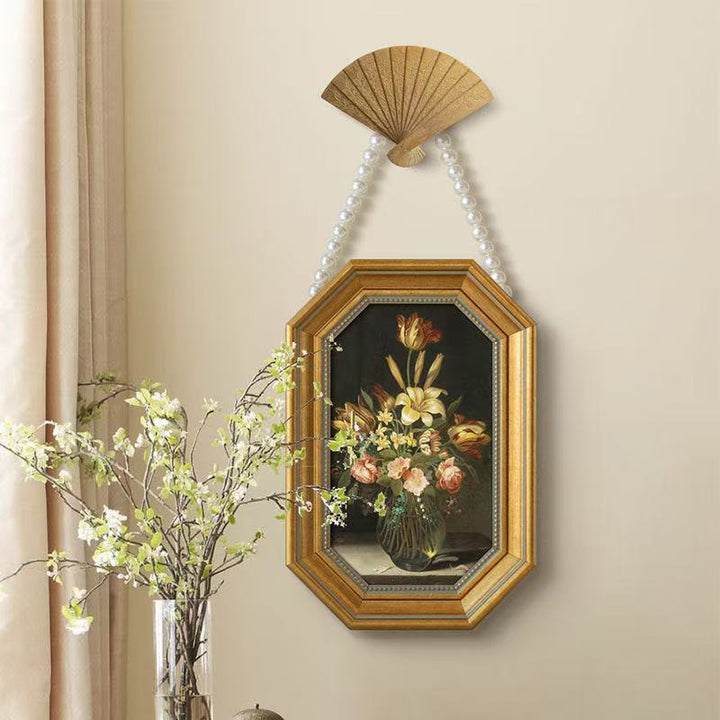 Decorative Flower Pattern Wall Art