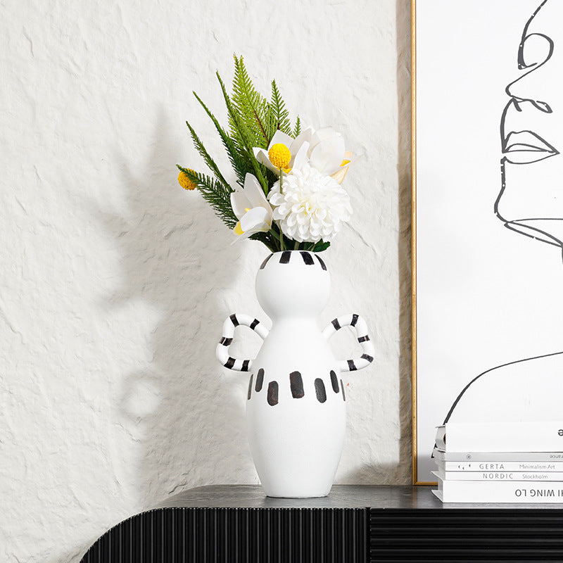 Abstract Sculptural Flower Vase