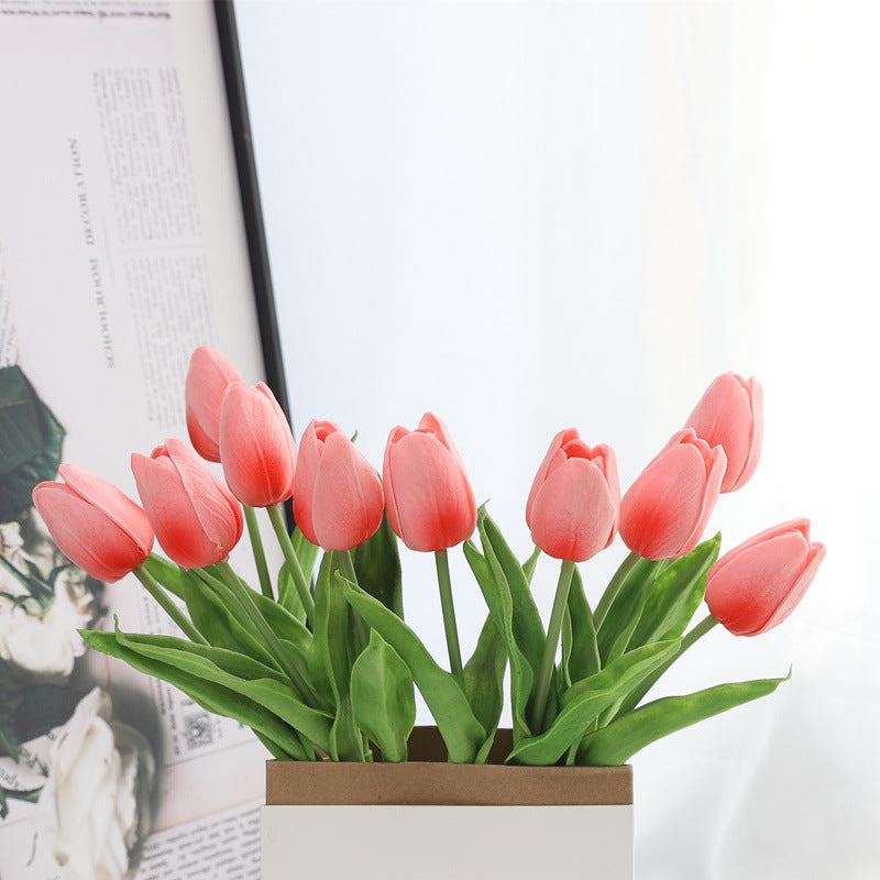 Artificial Decorative Tulip Bouquet