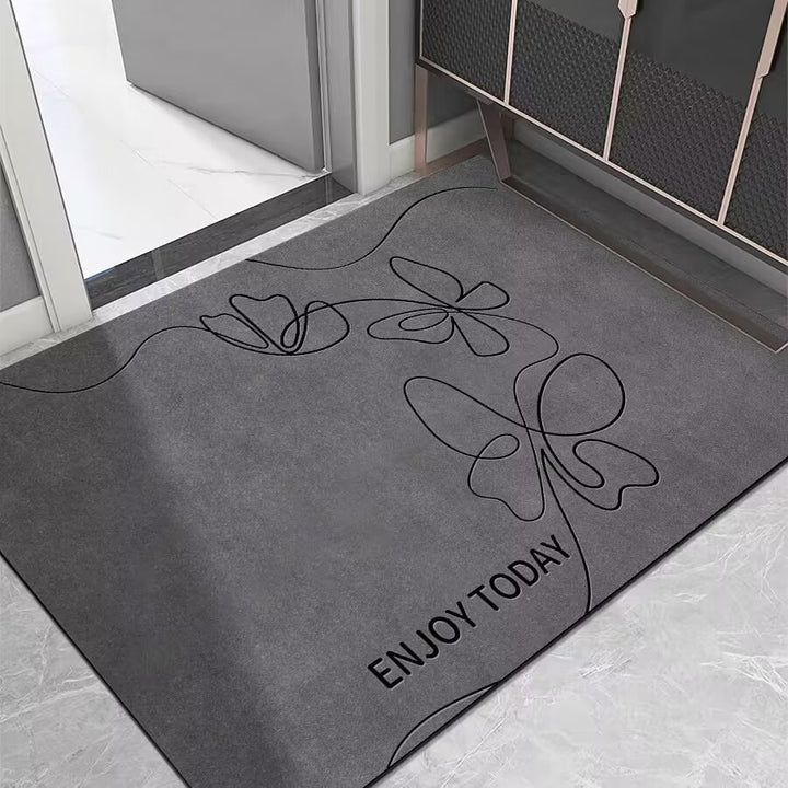 Decorative Motivational Area Rug Kalsten