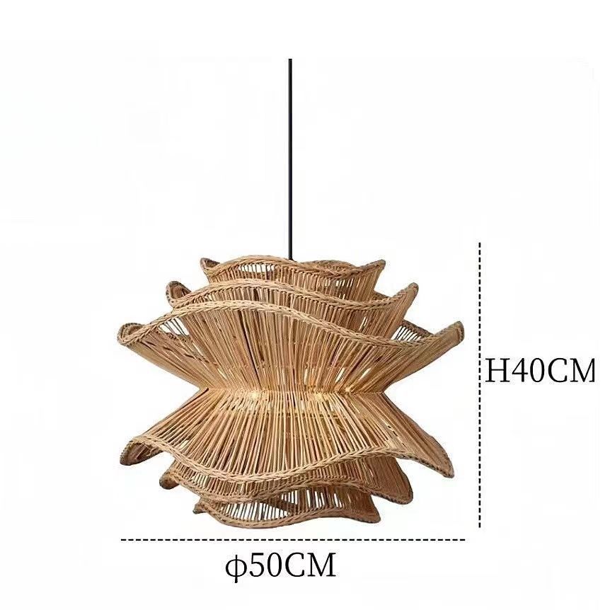 Contemporary Elegant Wavy Pendant Light