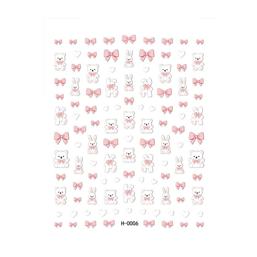 Cute Dog-Themed Nail Art Stickers