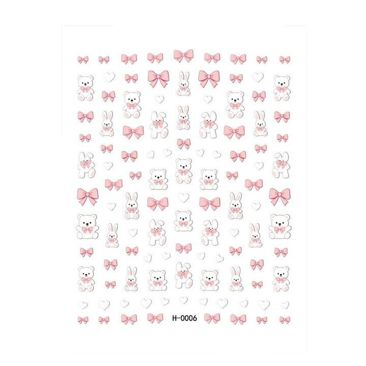 Cute Dog-Themed Nail Art Stickers
