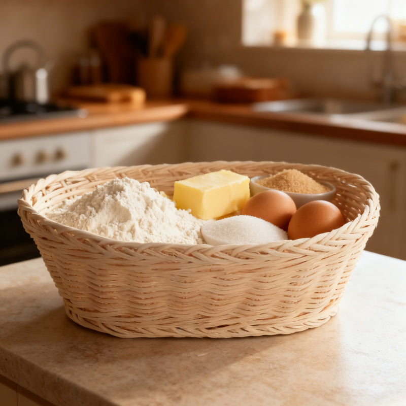 Handcrafted Woven Fruit Basket Kalsten