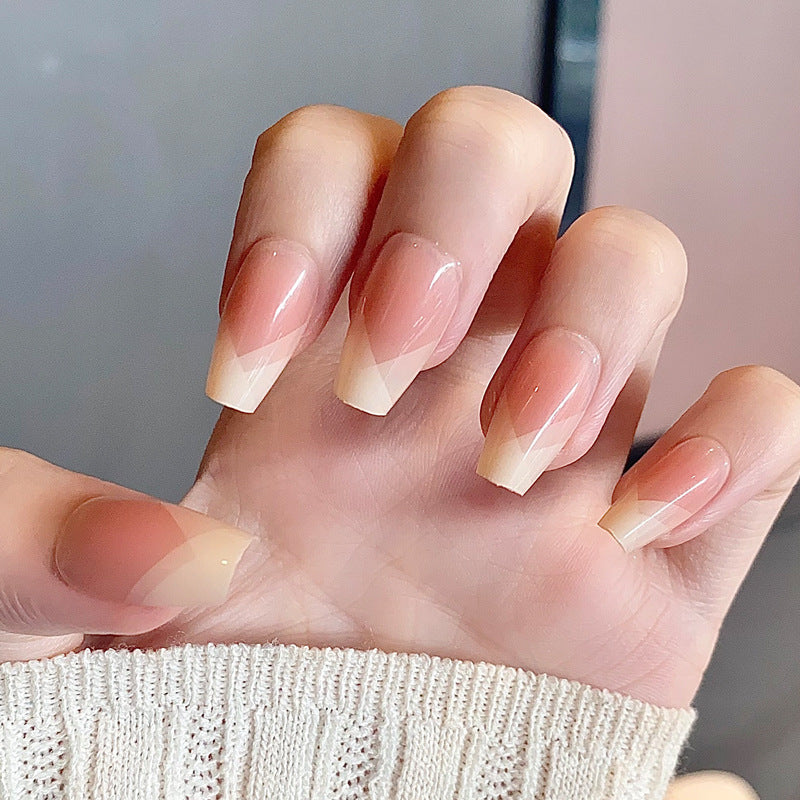 Stylish Press-On Nail Tips with Leopard Design Kalsten