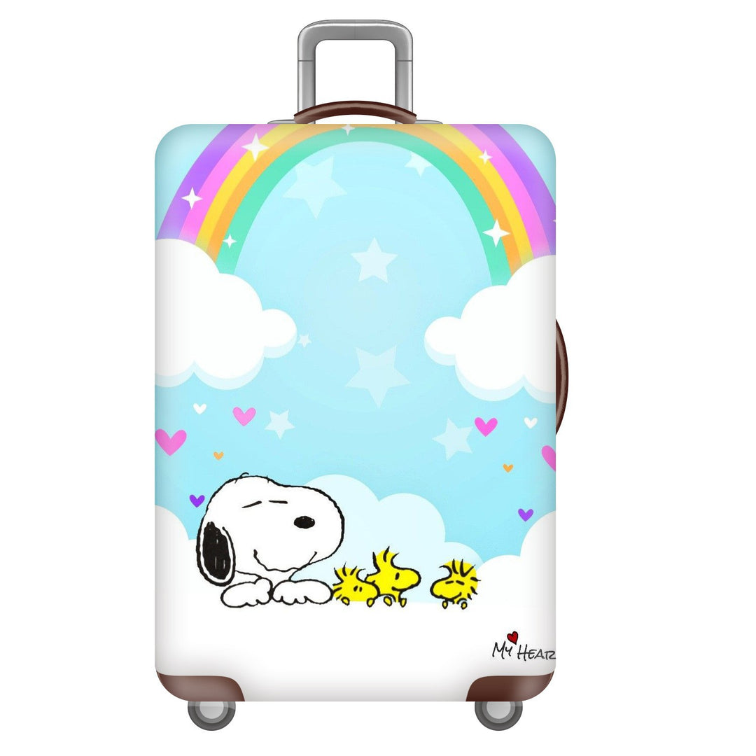 Unisex Hard-shell luggage with playful Snoopy motif Kalsten