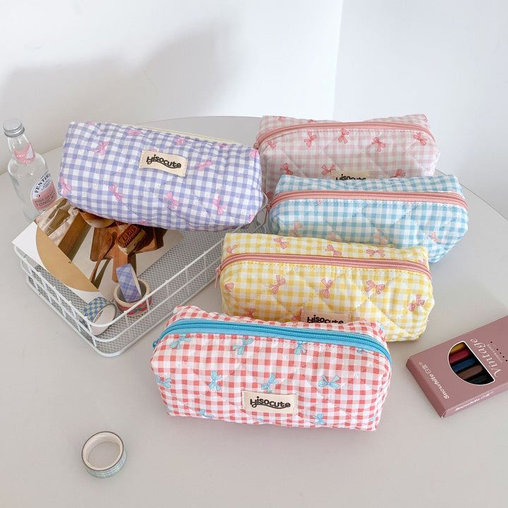 Stylish Quilted Pencil Case Kalsten