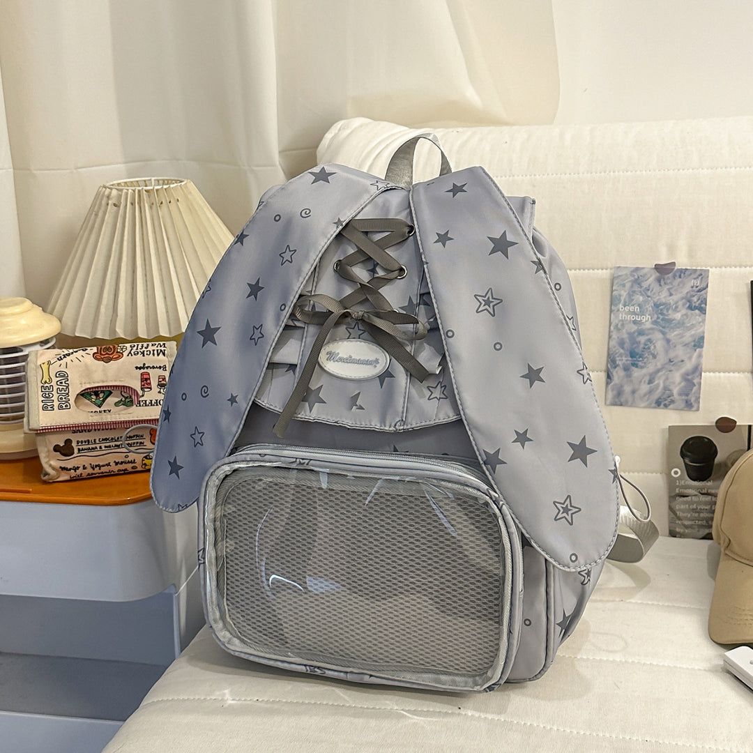 Cute Bunny Ears Backpack