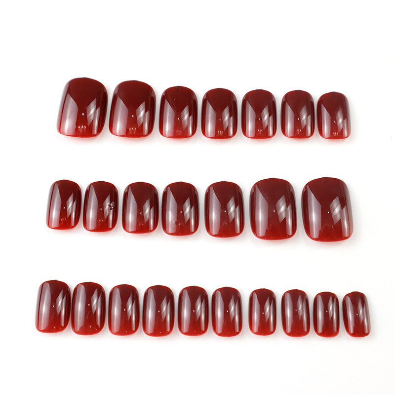 Glossy Long-Lasting Press-On Nail Set Kalsten