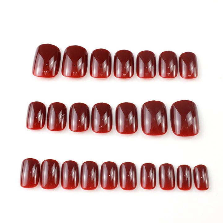 Glossy Long-Lasting Press-On Nail Set Kalsten
