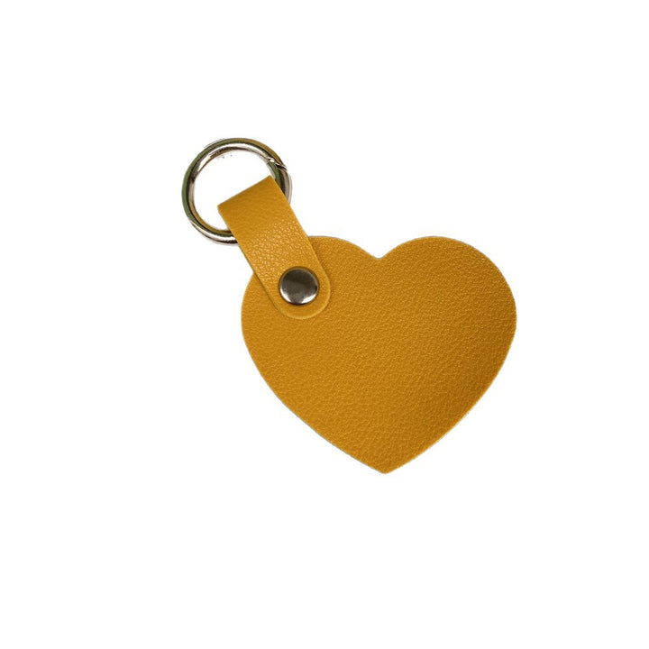 Premium Heart-Shaped Leather Keychain kalsten
