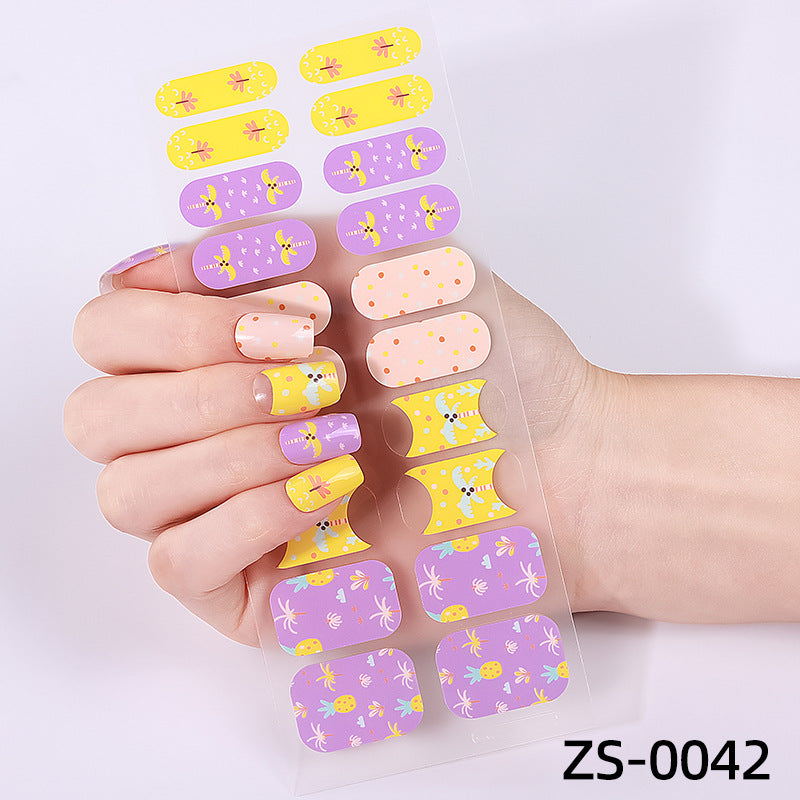 Sparkly Glitter Nail Wraps