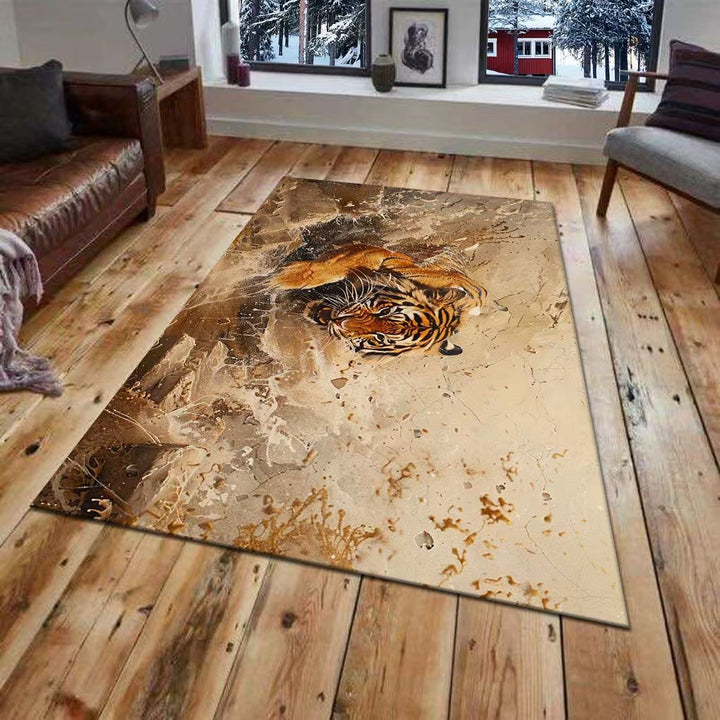 3D Printed Tiger Wall Mural Kalsten