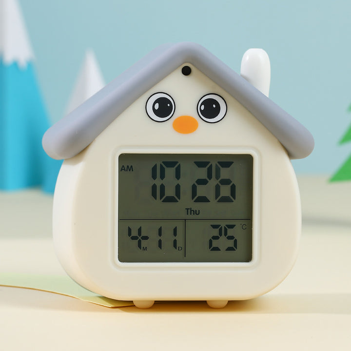 Digital Alarm Clock in Cute House Design Kalsten