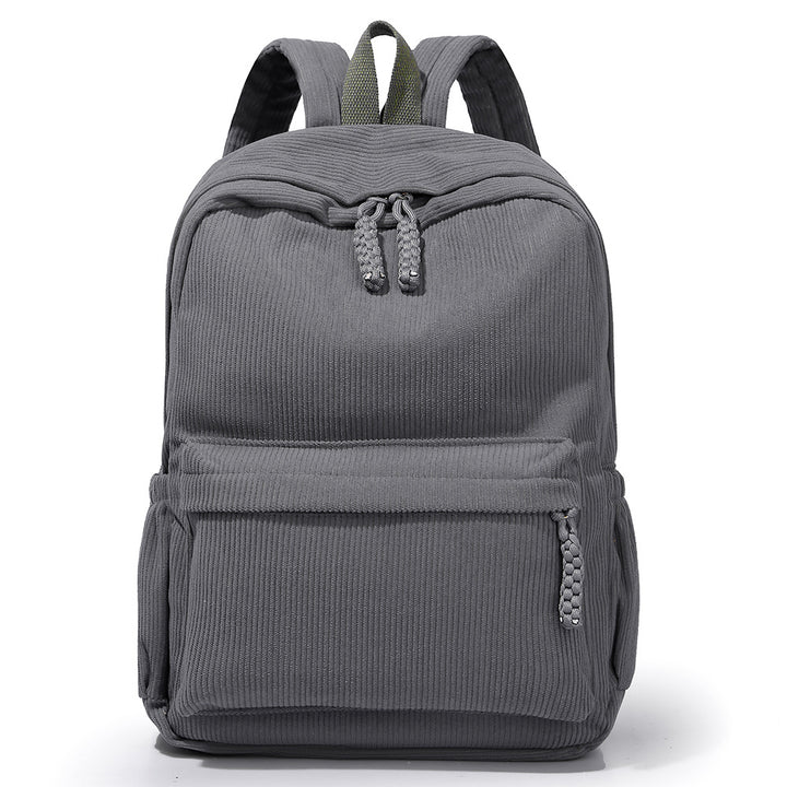 Textured Fabric Travel Backpack kalsten