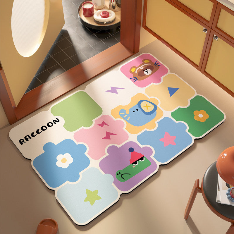 Artistic Colorful Doormat Kalsten