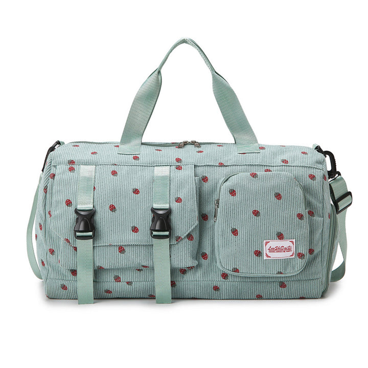 Fashionable Floral Print Weekend Duffel Bag Kalsten