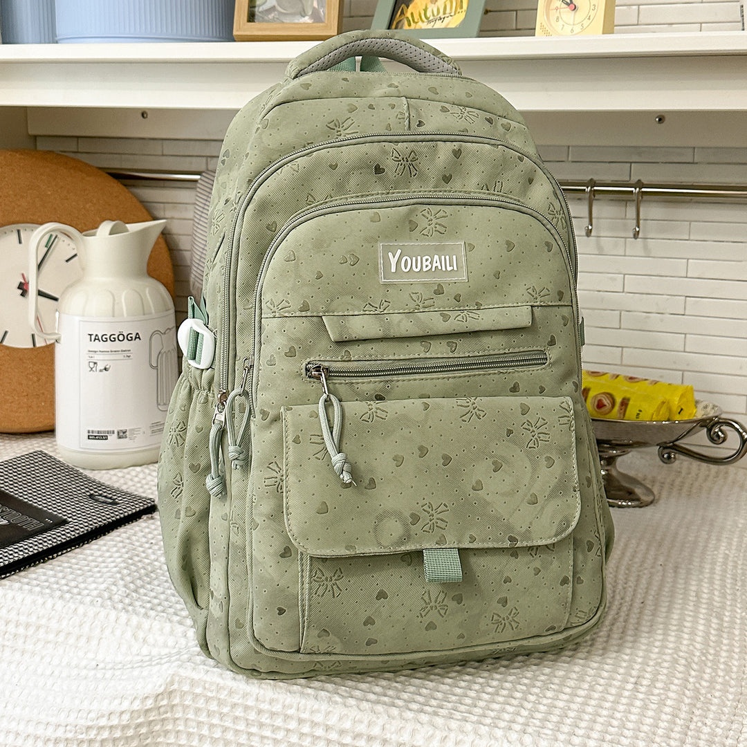 Charming Floral Print Backpack Kalsten