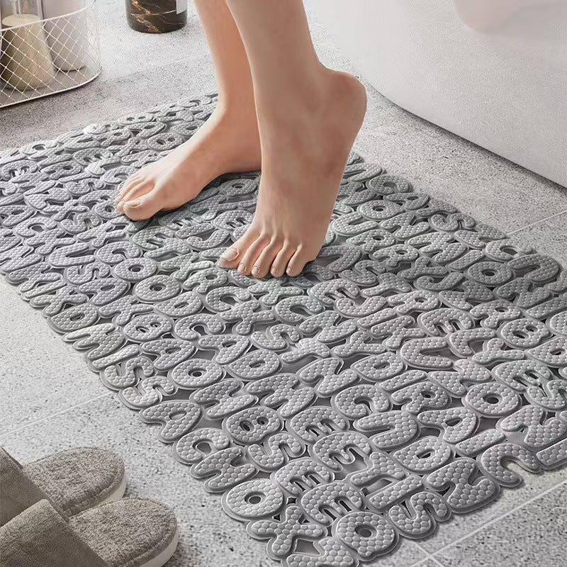 Creative Alphabet Texture Bath Mat Kalsten