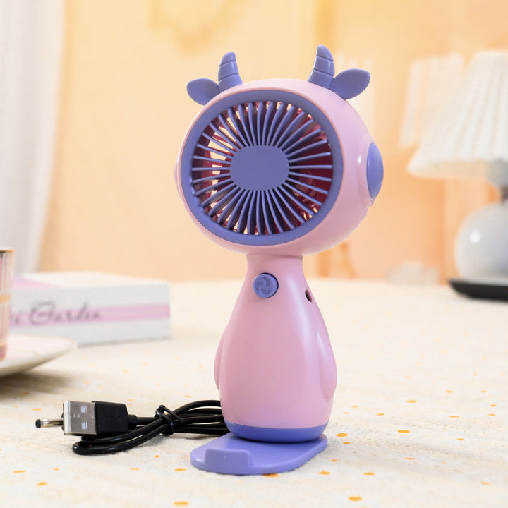 Women Portable Mini-Fan in Cute Animal Design Kalsten