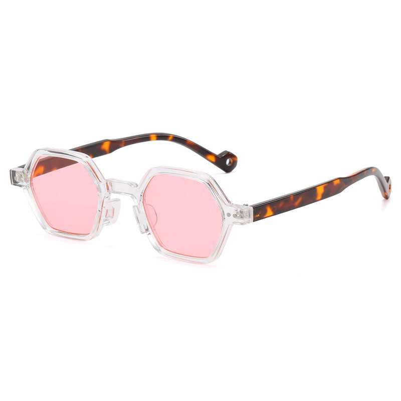 Women's Geometric Sunglasses in Modern Hexagon Design Kalsten