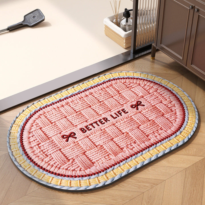 Decorative Woven Area Mat