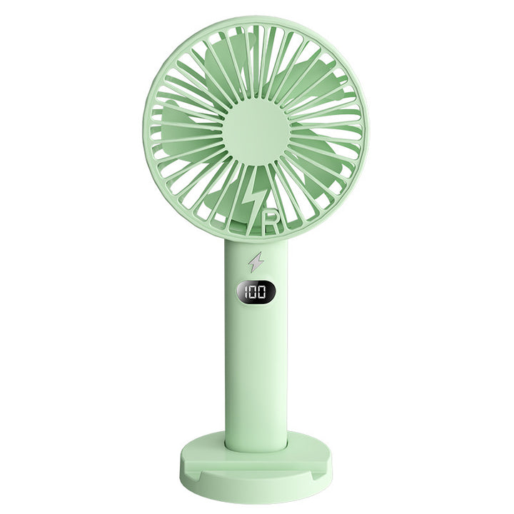 Ladies portable mini air fan with digital speed setting Kalsten