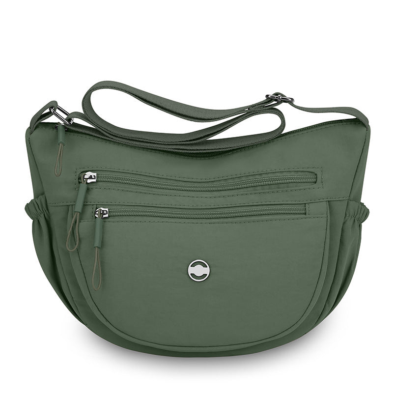Multi-Zip Crossbody Organizer Bag Kalsten