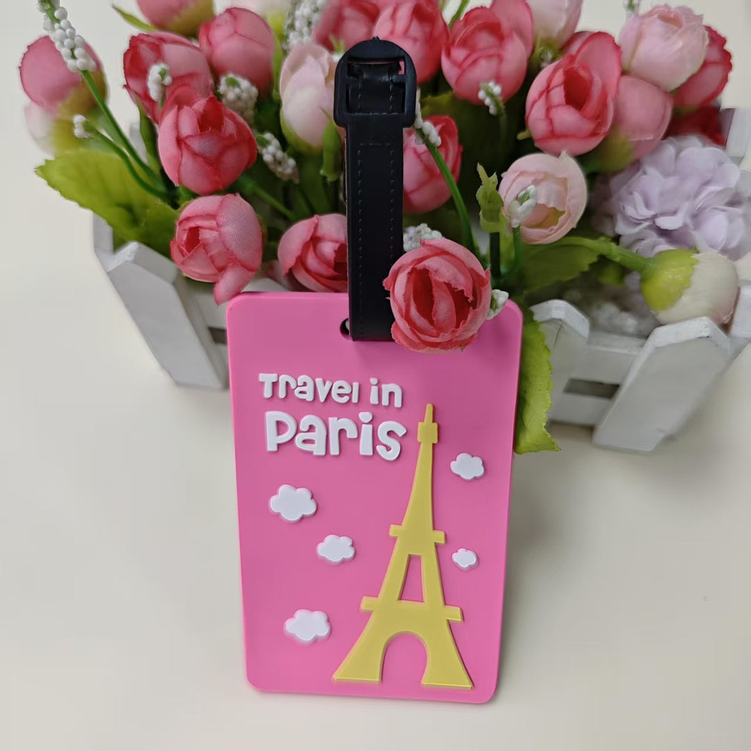 Unisex Luggage Tag in Creative Eiffel Tower Design Kalsten