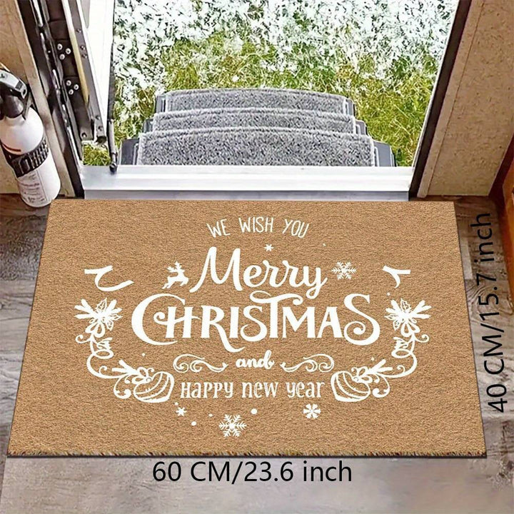 Festive Holiday Welcome Mat Kalsten