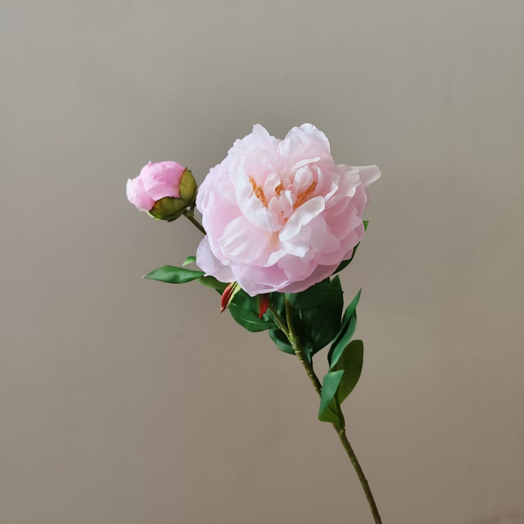 Premium Artificial Peony Stem