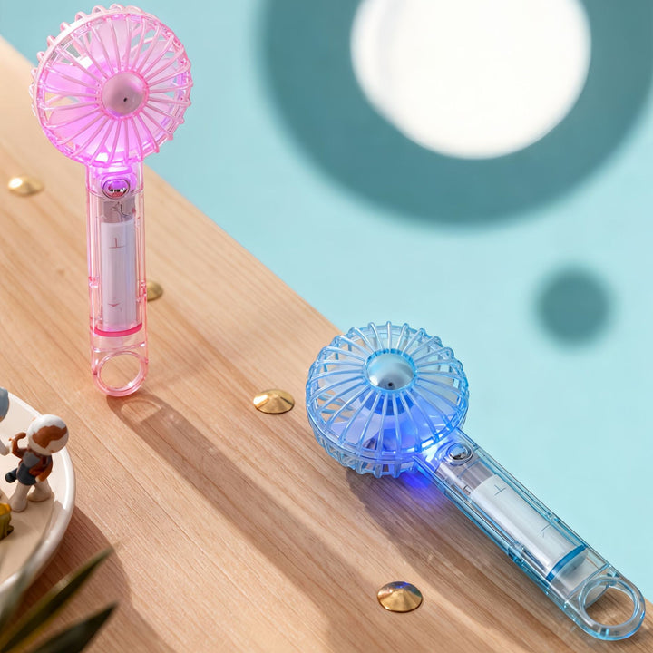 Women’s Portable Mini Fan with USB Connection and Ergonomic Design Kalsten