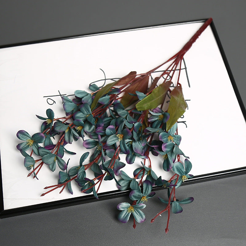 Decorative Faux Floral Stem for Home Decor